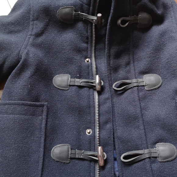 Mexx navy blue coat size 12-18 M - Picture 2 of 12